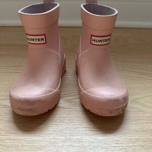 Hunter Pink Rain Boots